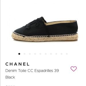 Chanel Flat Espadrilles